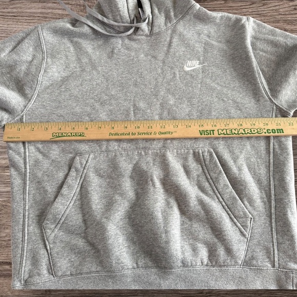 Gray Nike Hooded Sweatshirt size Small - Picture 5 of 10